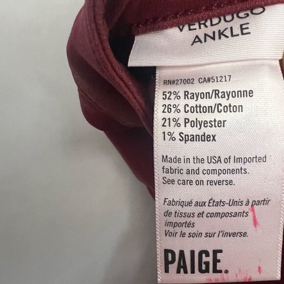 Paige Verdugo Luxe Coating Ankle Jeans - Picture 9 of 10